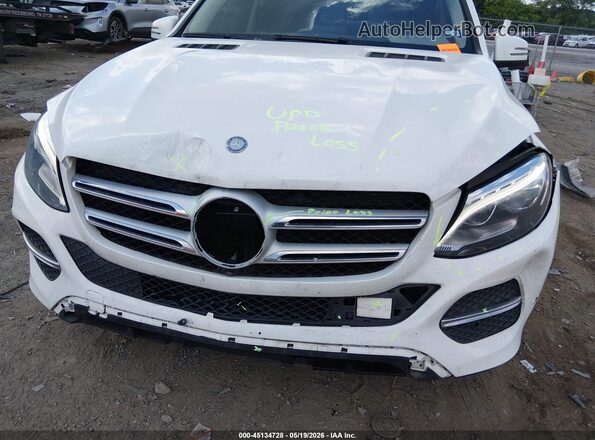 4JGDA5HB4HA946167 2017 MERCEDES-BENZ GLE 350 White Вид спереду