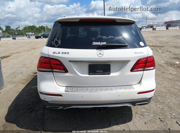 4JGDA5HB4HA946167 2017 MERCEDES-BENZ GLE 350 White 
