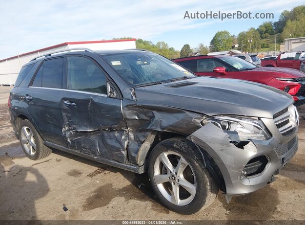 4JGDA5HB4HA948775 2017 MERCEDES-BENZ GLE 350 Gray Front view