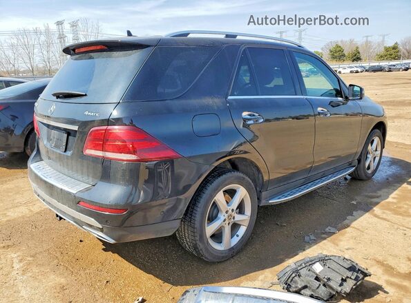 4JGDA5HB4JB124436 2018 MERCEDES-BENZ GLE Black Rear right