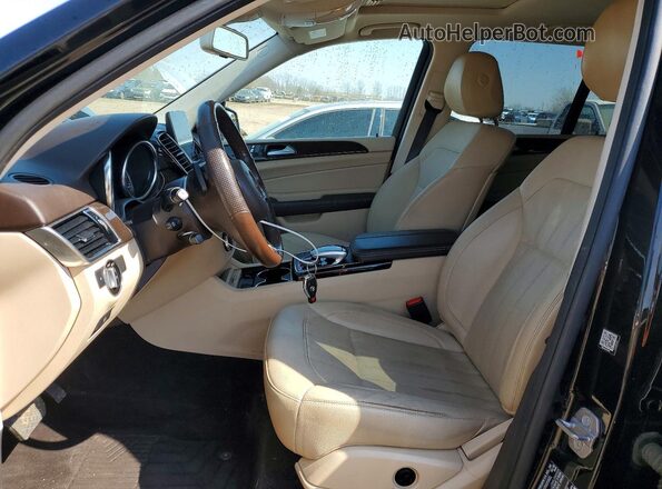 4JGDA5HB4JB124436 2018 MERCEDES-BENZ GLE Black Front interior view