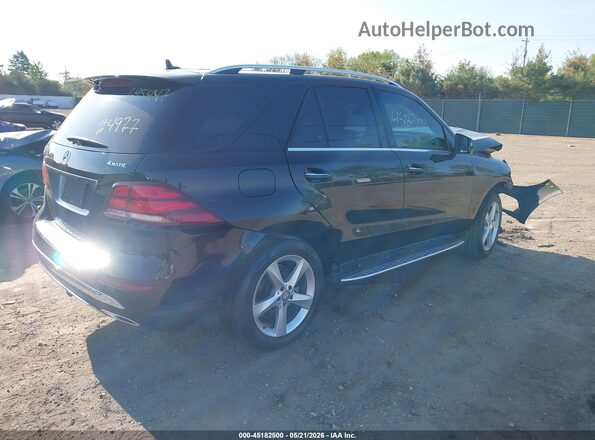 4JGDA5HB5GA695447 2016 MERCEDES-BENZ GLE 350 Black უკანა მარჯვენა