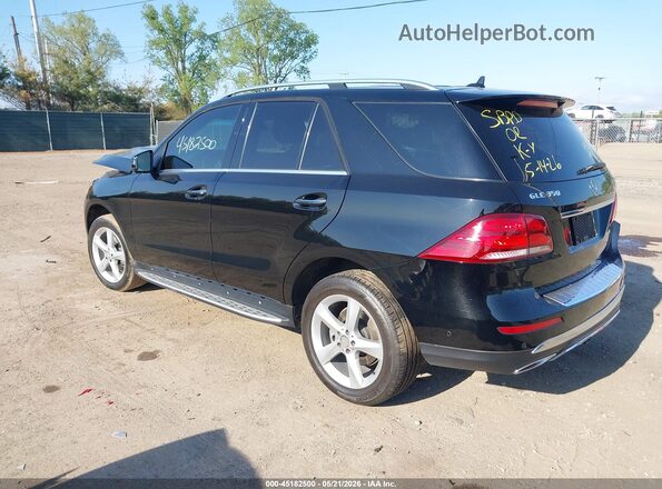 4JGDA5HB5GA695447 2016 MERCEDES-BENZ GLE 350 Black უკანა მარცხენა