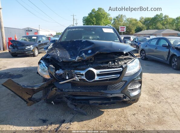 4JGDA5HB5GA695447 2016 MERCEDES-BENZ GLE 350 Black უკანა სალონის ხედი