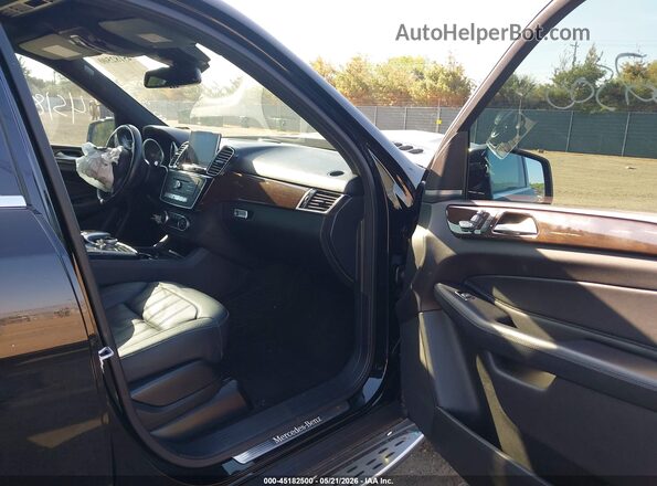 4JGDA5HB5GA695447 2016 MERCEDES-BENZ GLE 350 Black წინა სალონის ხედი