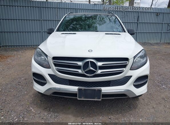 4JGDA5HB5HA917888 2017 MERCEDES-BENZ GLE 350 White Widok zestawu wskaźników