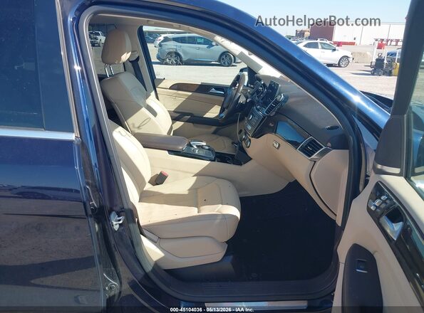 4JGDA5HB5JB044384 2018 MERCEDES-BENZ GLE 350 Синий Вид салона спереди
