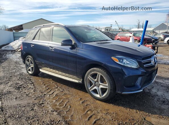 4JGDA5HB5JB178845 2018 MERCEDES-BENZ GLE Blue 
