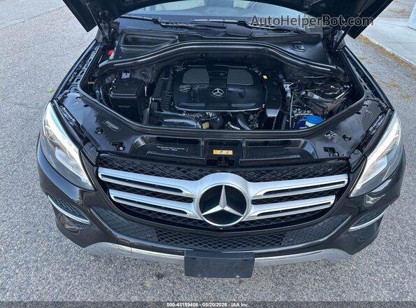 4JGDA5HB6GA711834 2016 MERCEDES-BENZ GLE 350 Black Rear view