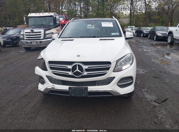 4JGDA5HB6HA950303 2017 MERCEDES-BENZ GLE 350 Белый Вид щитка приборов