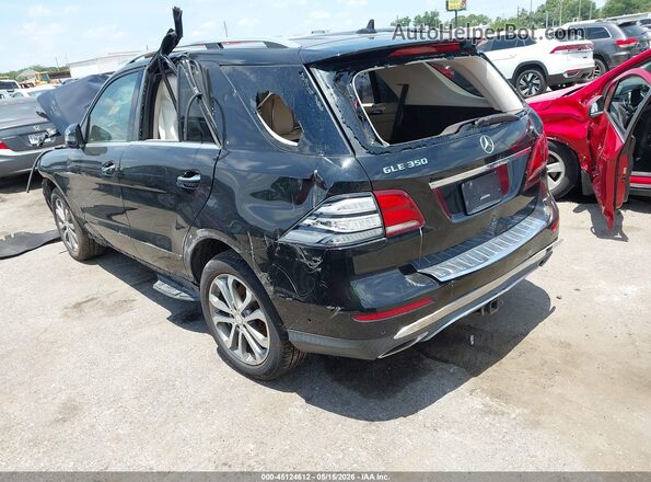 4JGDA5HB7HA818280 2017 MERCEDES-BENZ GLE 350 Черный Задняя левая четверть