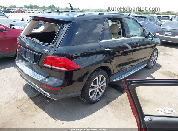 4JGDA5HB7HA818280 2017 MERCEDES-BENZ GLE 350 Черный Задняя правая четверть