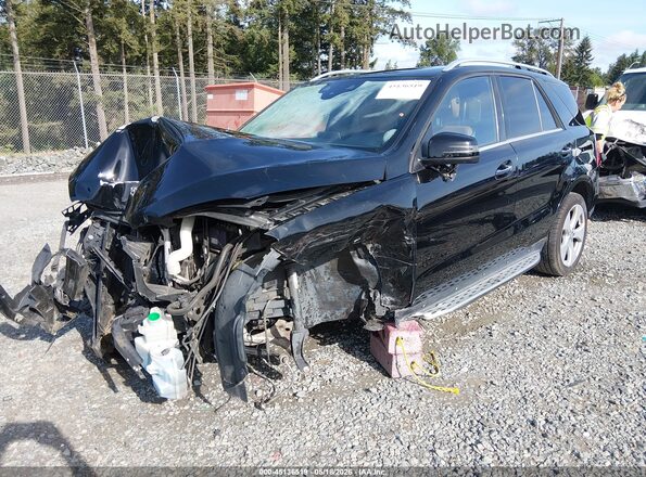 4JGDA5HB9GA678750 2016 MERCEDES-BENZ GLE 350 Black Przód lewy