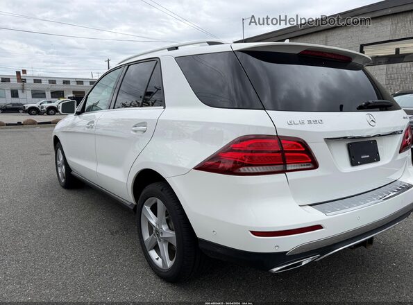 4JGDA5HB9JB073760 2018 MERCEDES-BENZ GLE 350 White Trasero izquierdo