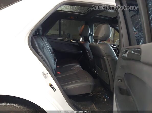 4JGDA5HB9JB148764 2018 MERCEDES-BENZ GLE 350 White Vista de la etiqueta del VIN