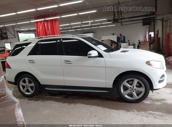 4JGDA5HB9JB148764 2018 MERCEDES-BENZ GLE 350 White Vista interior trasera