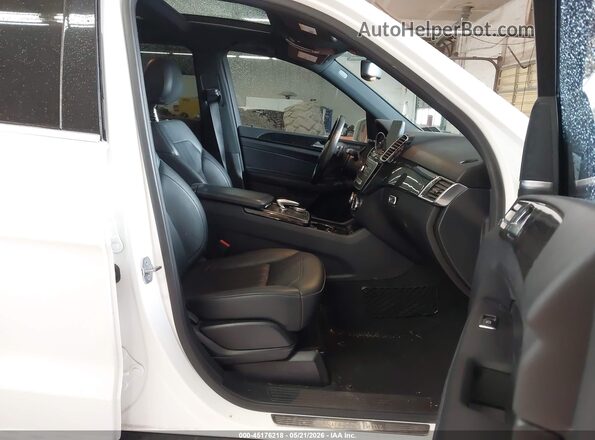 4JGDA5HB9JB148764 2018 MERCEDES-BENZ GLE 350 White Vista interior delantera