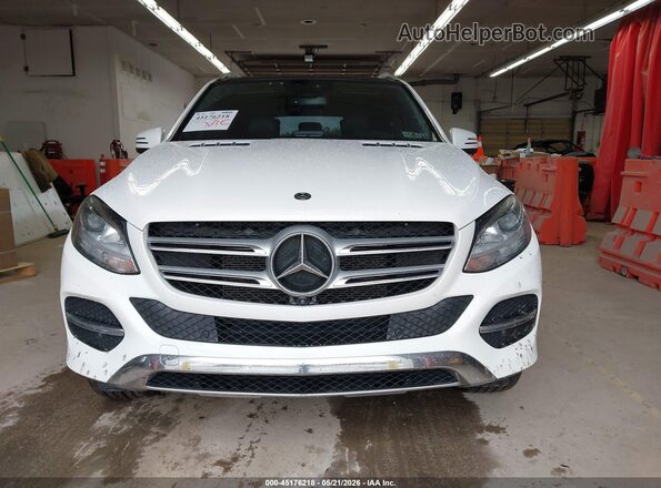 4JGDA5HB9JB148764 2018 MERCEDES-BENZ GLE 350 White Vista del cuadro de instrumentos