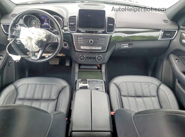 4JGDA5HB9JB174989 2018 MERCEDES-BENZ GLE Белый Вид панели приборов