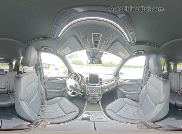4JGDA5HB9JB174989 2018 MERCEDES-BENZ GLE Белый Панорамный вид салона 360°