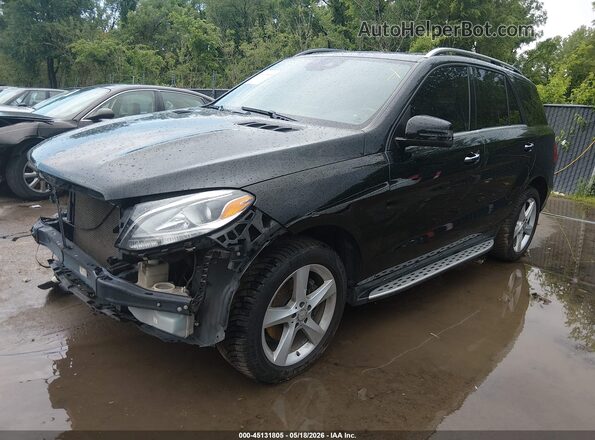 4JGDA5HBXGA757554 2016 MERCEDES-BENZ GLE 350 Black Przód lewy