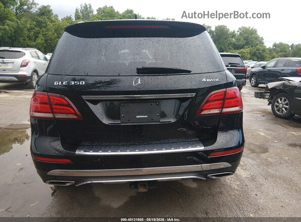 4JGDA5HBXGA757554 2016 MERCEDES-BENZ GLE 350 Black 