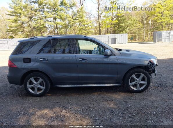 4JGDA5HBXHA897864 2017 MERCEDES-BENZ GLE 350 Gray Widok wnętrza z tyłu
