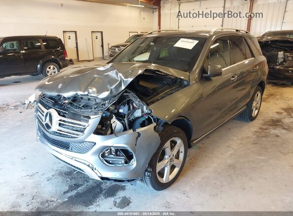 4JGDA5HBXHA947582 2017 MERCEDES-BENZ GLE 350 Gray Vista frontal