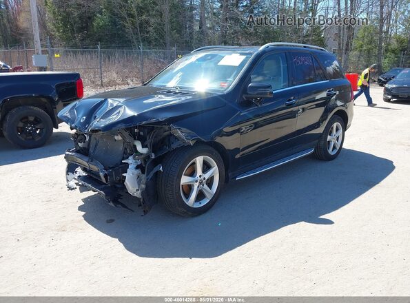 4JGDA5HBXJB016239 2018 MERCEDES-BENZ GLE 350 Black წინა მარცხენა ხედი სამი მეოთხედიდან