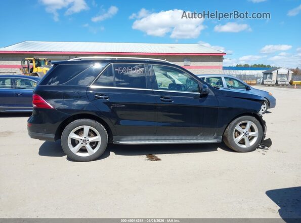 4JGDA5HBXJB016239 2018 MERCEDES-BENZ GLE 350 Black უკანა სალონის ხედი
