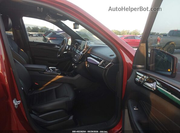 4JGDA5JB0GA677481 2016 MERCEDES-BENZ GLE 350 Red Vista interior delantera