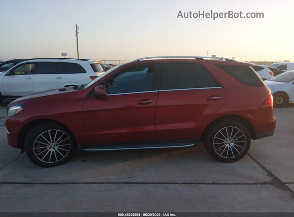 4JGDA5JB0GA677481 2016 MERCEDES-BENZ GLE 350 Red Vista interior de 360 grados