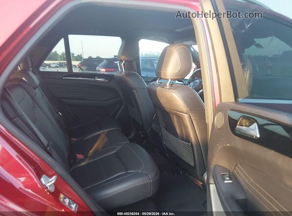 4JGDA5JB0GA677481 2016 MERCEDES-BENZ GLE 350 Red Vista de la etiqueta del VIN