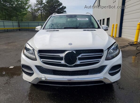 4JGDA5JB1GA782563 2016 MERCEDES-BENZ GLE White Դիմացի տեսք