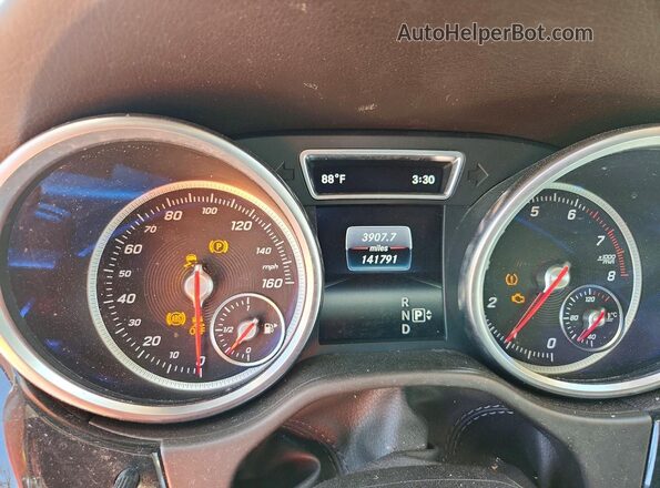 4JGDA5JB1GA782563 2016 MERCEDES-BENZ GLE White Սարքավորումների վահանակի տեսք