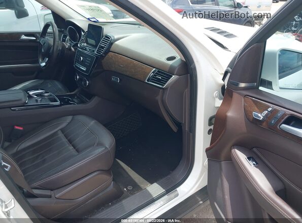 4JGDA5JB1HA854234 2017 MERCEDES-BENZ GLE 350 Белый Вид салона спереди