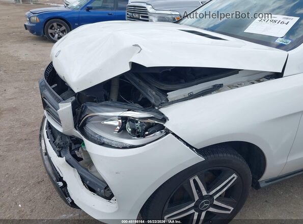 4JGDA5JB1HA854234 2017 MERCEDES-BENZ GLE 350 Белый Вид спереди