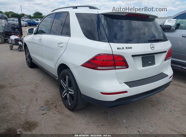 4JGDA5JB1HA854234 2017 MERCEDES-BENZ GLE 350 Белый Задняя левая четверть