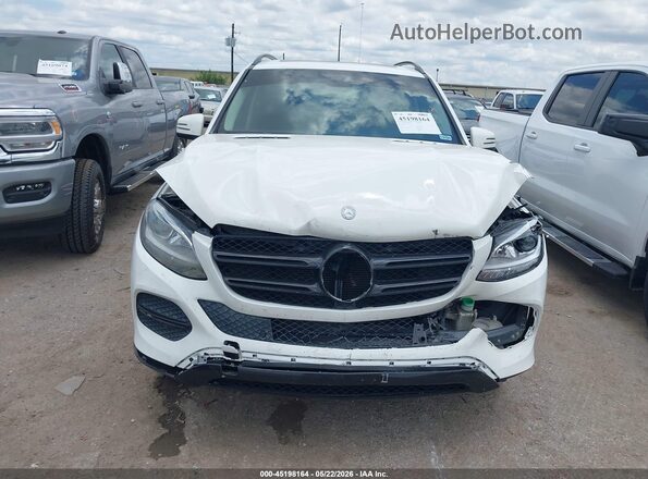 4JGDA5JB1HA854234 2017 MERCEDES-BENZ GLE 350 Белый Вид щитка приборов