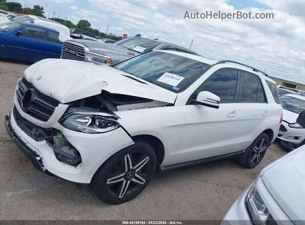 4JGDA5JB1HA854234 2017 MERCEDES-BENZ GLE 350 Белый Панорамный вид салона 360°