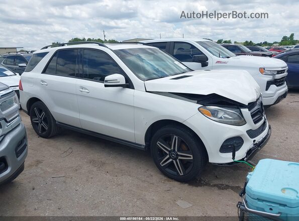 4JGDA5JB1HA854234 2017 MERCEDES-BENZ GLE 350 Белый Вид задней части салона
