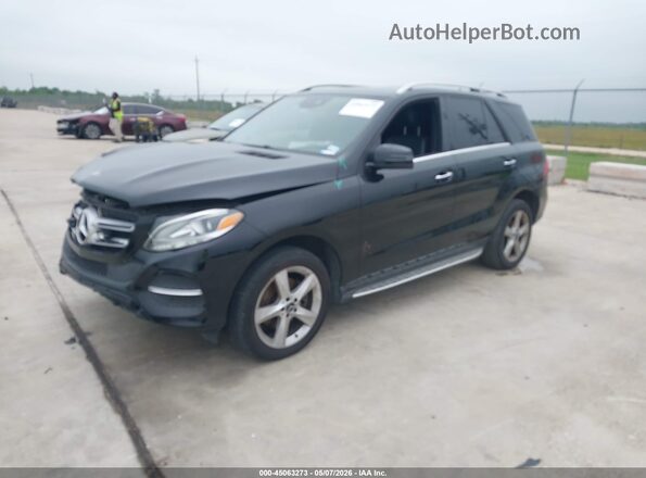 4JGDA5JB2GA776349 2016 MERCEDES-BENZ GLE 350 Black Przód lewy