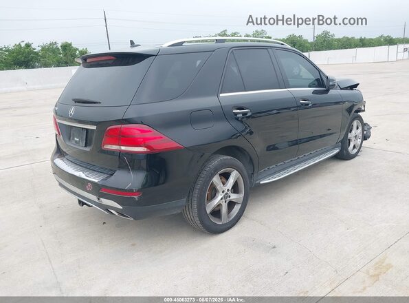 4JGDA5JB2GA776349 2016 MERCEDES-BENZ GLE 350 Black Tył prawy