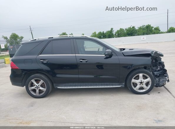 4JGDA5JB2GA776349 2016 MERCEDES-BENZ GLE 350 Black Widok wnętrza z tyłu