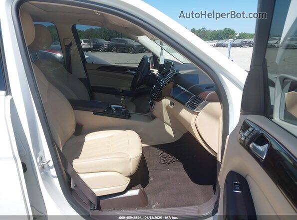 4JGDA5JB3GA711509 2016 MERCEDES-BENZ GLE 350 White Widok wnętrza z przodu