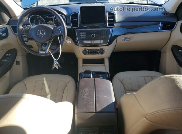 4JGDA5JB3GA795895 2016 MERCEDES-BENZ GLE Silver წინა პანელის ხედი