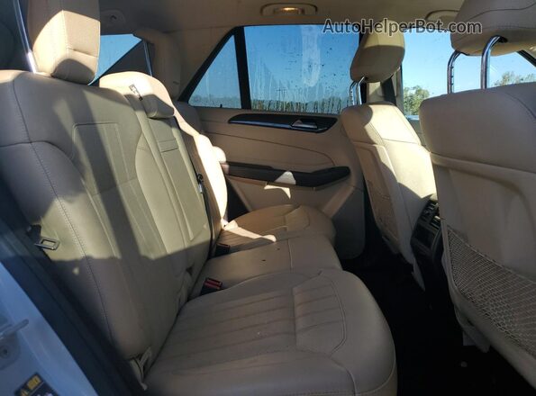 4JGDA5JB3GA795895 2016 MERCEDES-BENZ GLE Silver უკანა სალონის ხედი
