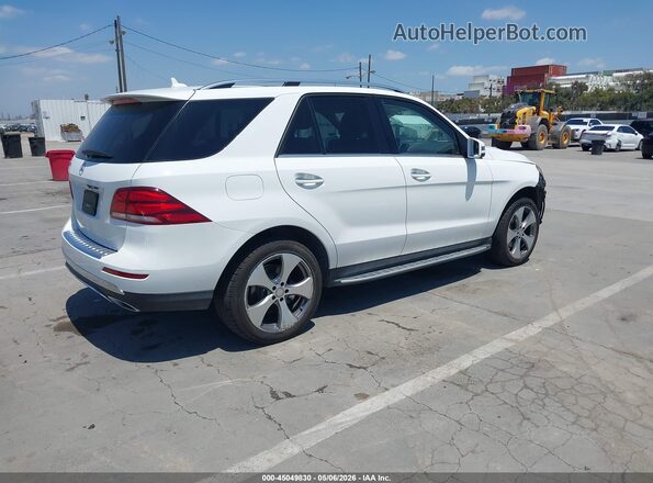 4JGDA5JB3HA840660 2017 MERCEDES-BENZ GLE 350 White Հետևի աջ