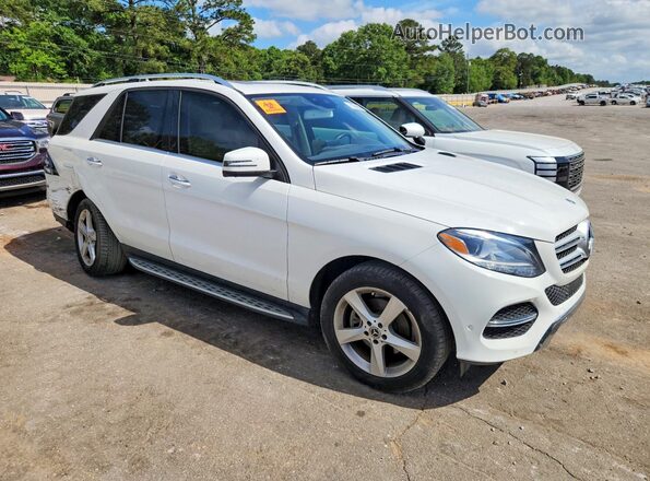 4JGDA5JB3HA960801 2017 MERCEDES-BENZ GLE White Delantero derecho