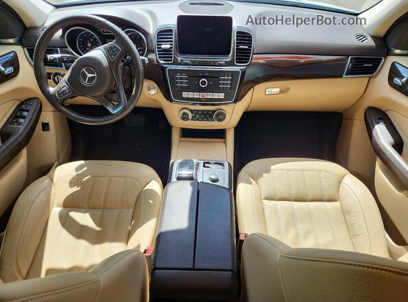 4JGDA5JB3HA960801 2017 MERCEDES-BENZ GLE White Vista del salpicadero